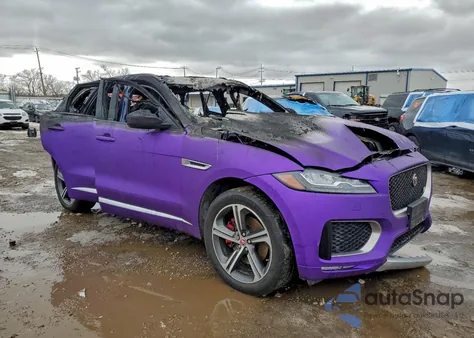 2017 Jaguar F-Pace S из США, поврежденный, VIN SADCM2BVXHA882889